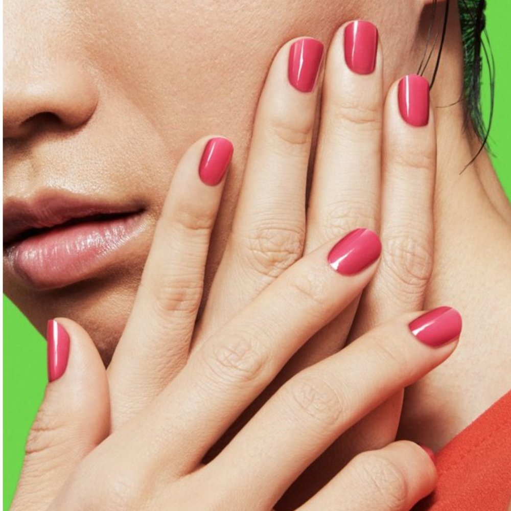 Dashing Diva GLOSS Ultra Shine Gel nail polish strips All Out Diva hot pink nwt